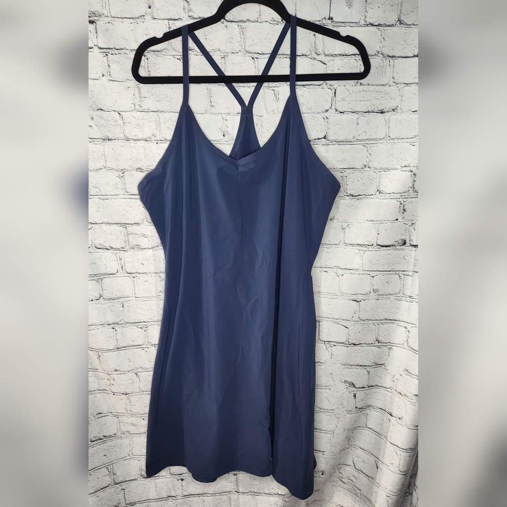 Outdoor‎ Voices Navy Athletic Exercise Workout Dress Size XL
